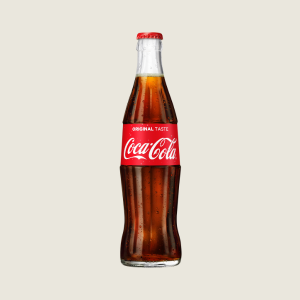 Coca Cola Bouteille Verre 33cl