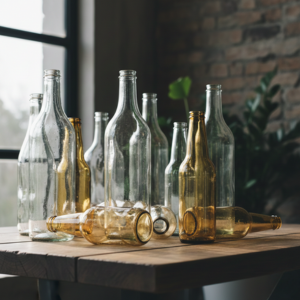 Bouteilles en verre consignées