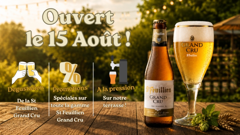 Event 15 août - St Feuillien Grand Cru